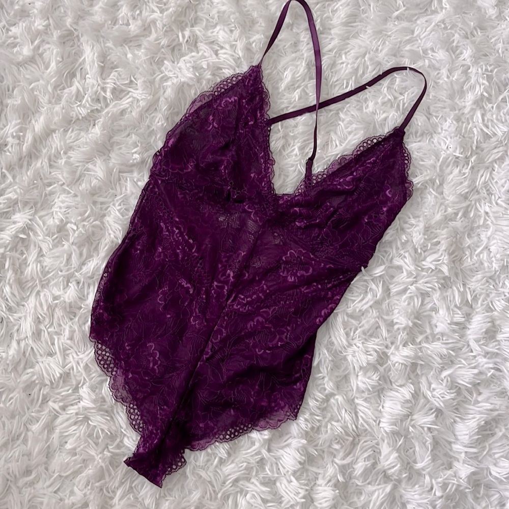 Purple bodysuit
